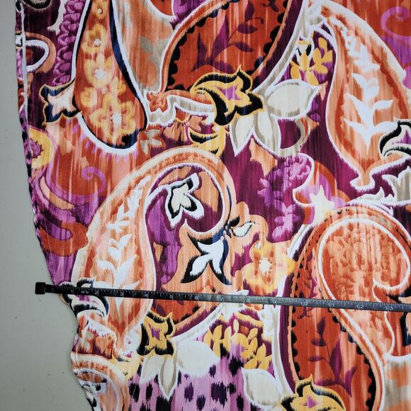 Chicos Womens Batwing Loose Boho Top Size Large XL Colorful Flowy Animal Print - Picture 6 of 9